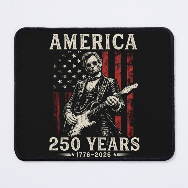 Item preview, Vintage Abraham Lincoln Abe Lincoln Playing Guitar 250 Years designed and sold by MathiaKazemi.