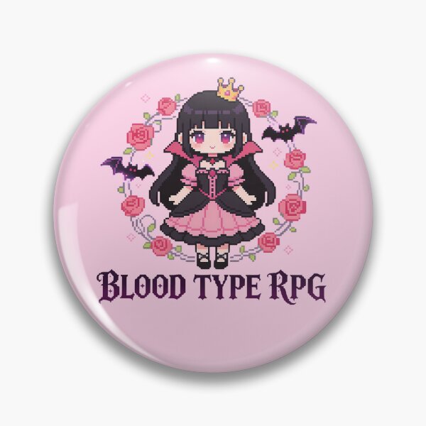 Item preview, Blood Type RPG - Cute Pixel Art Vampire Princess designed and sold by PotionPixelArt.