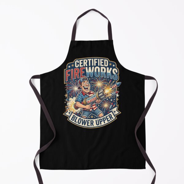 Item preview, Certified Fireworks Blower Upper 4th Of July Shirt designed and sold by ChockletBoy.