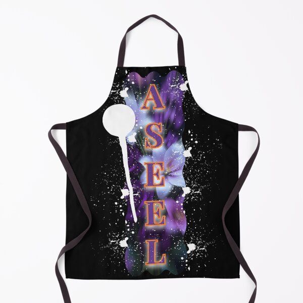Item preview, Aseel Name Design Floral Galaxy Art designed and sold by Articora.