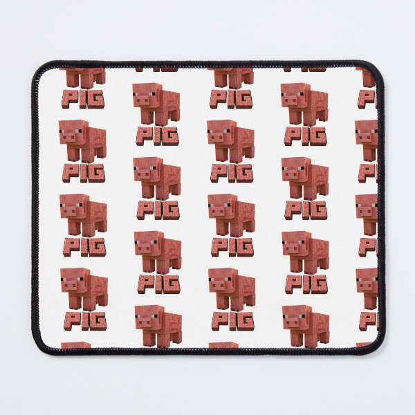 Item preview, PIG minecraft Minimalist Tshirt design designed and sold by LIOKING333.