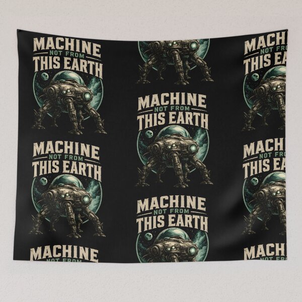 Item preview, Machine Not From This Earth designed and sold by Kicor.