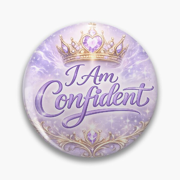 Item preview, I Am Confident Self Confidence Affirmation designed and sold by hutofdesigns.