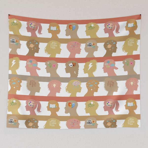 Item preview, Self Expressive world -  goldenrod tan or desert ochre  designed and sold by Fabricatemyart.