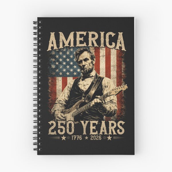 Item preview, Abraham Lincoln Playing Guitar Rock And Roll American Flag designed and sold by SchoebenIllijah.