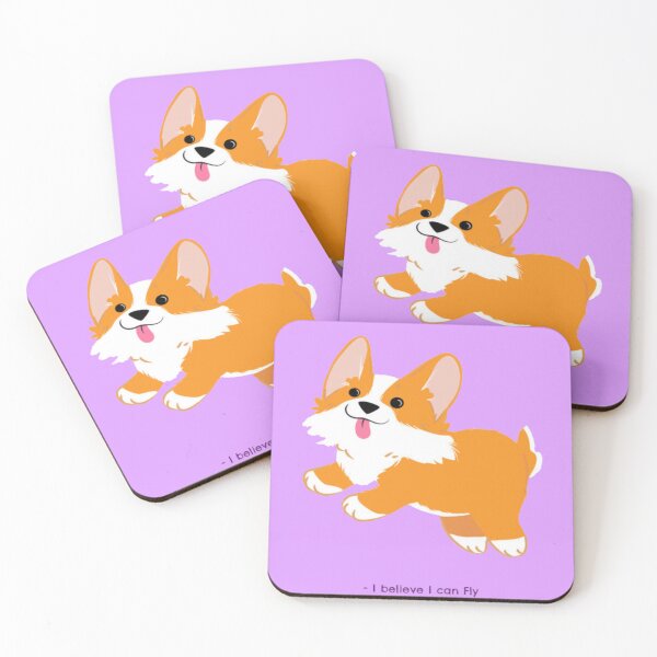 Item preview, I Believe I Can Fly Cute Corgi designed and sold by GenZFashion000.