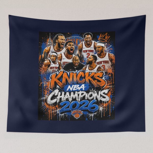 Item preview, New York Knicks NBA Champions 2026 | Championship Run Basketball Design designed and sold by Tidal Arts.