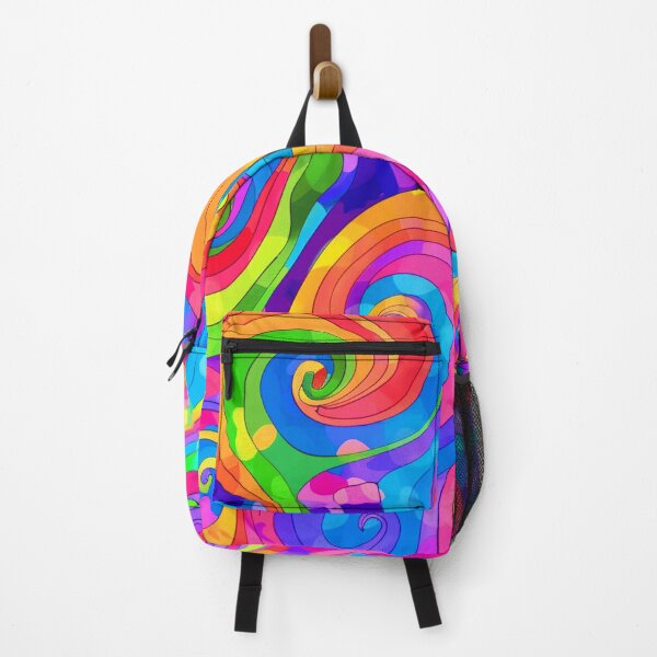 Item preview, Colorful Hippie 1960's Retro Groovy Psychedelic Vibrant Designs  designed and sold by DEC02.