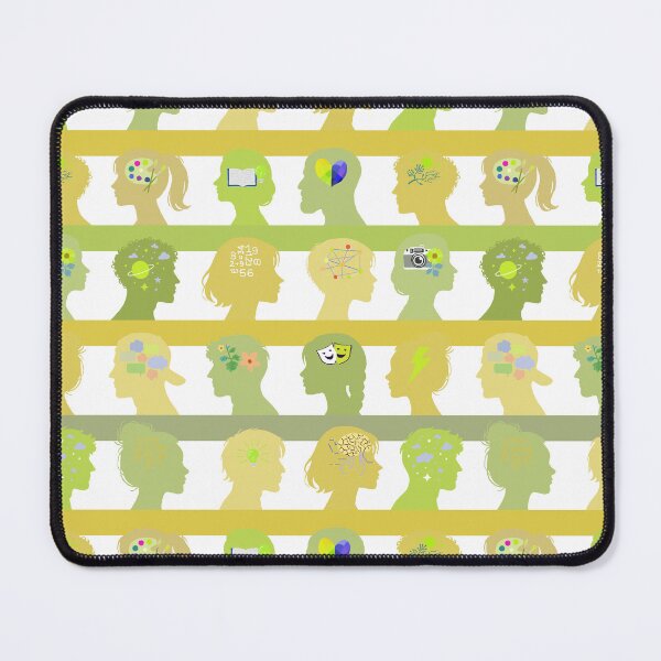 Item preview, Self Expressive world -yellow-green  designed and sold by Fabricatemyart.