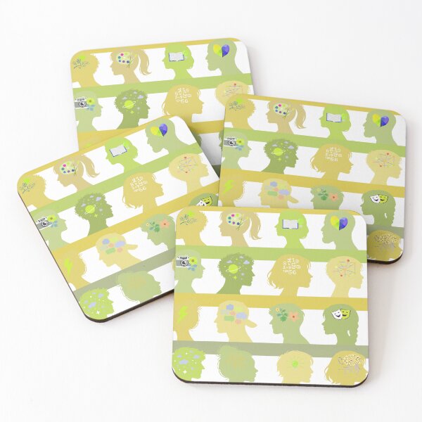 Item preview, Self Expressive world -yellow-green  designed and sold by Fabricatemyart.