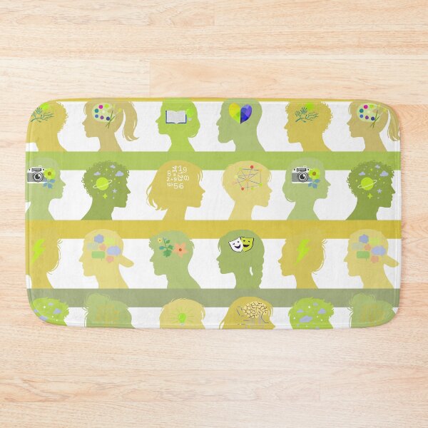 Item preview, Self Expressive world -yellow-green  designed and sold by Fabricatemyart.