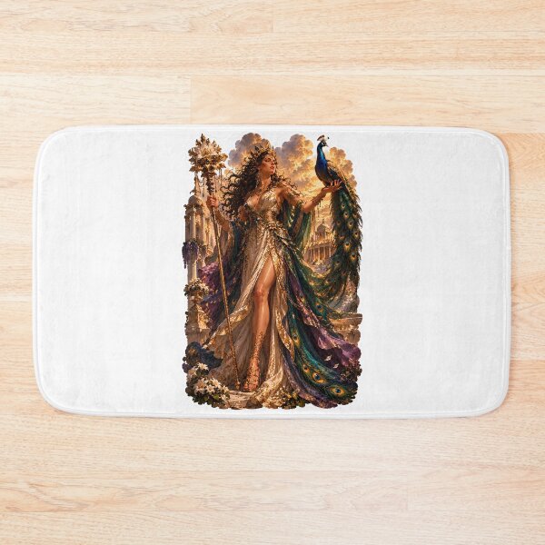 Item preview, Hera Queen of the Gods  Greek Mythology Peacock Goddess Art designed and sold by MythwovenShop.