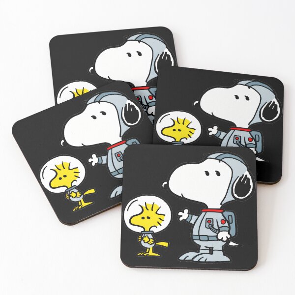 Item preview, Snoopy Woodstock Astronaut Space Explorer designed and sold by LysiTHWIP.
