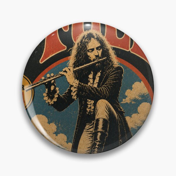 Item preview, Retro Jethro Tull Concert Poster designed and sold by diceylulu.