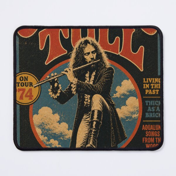 Item preview, Retro Jethro Tull Concert Poster designed and sold by diceylulu.