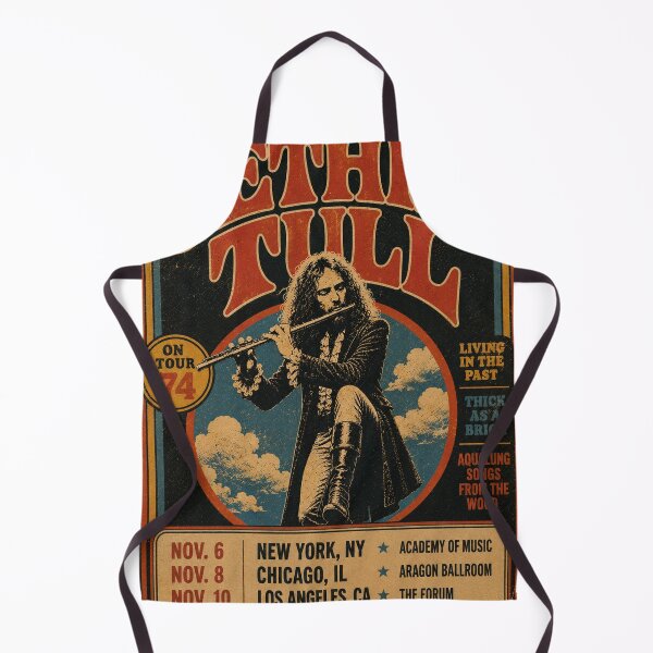 Item preview, Retro Jethro Tull Concert Poster designed and sold by diceylulu.