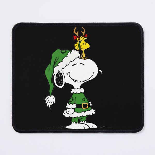 Item preview, Snoopy Christmas Elf Woodstock Reindeer Holiday Peanuts Fan designed and sold by LysiTHWIP.