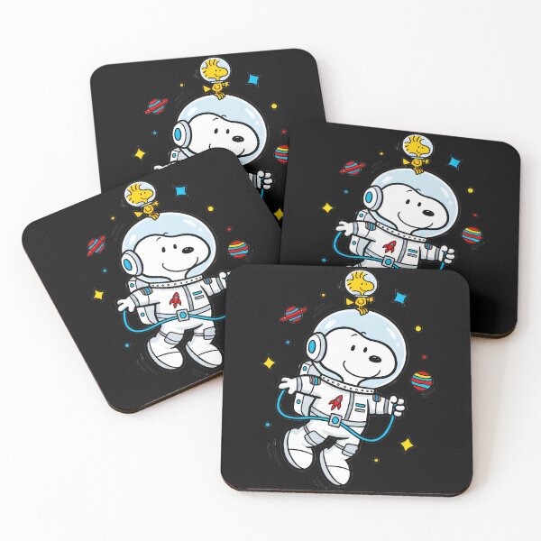 Item preview, Snoopy Astronaut Woodstock Space Peanuts designed and sold by LysiTHWIP.