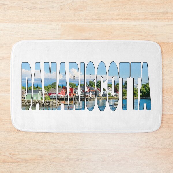 Item preview, DAMARISCOTTA - Over the River Maine Newcastle Lincoln County Summer Day designed and sold by Adam Gormley.