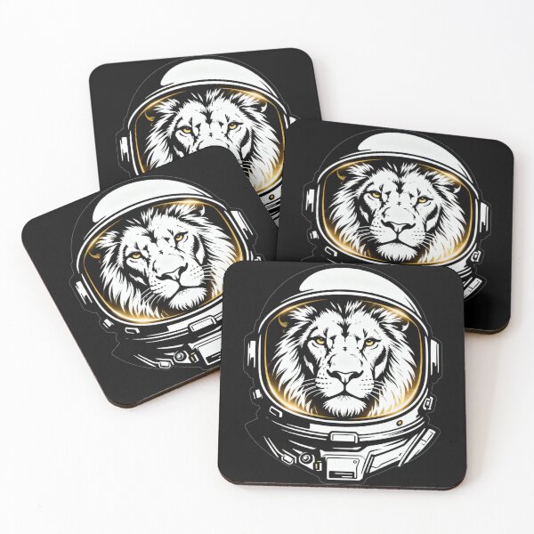 Item preview, Astronaut Lion designed and sold by KingCuppaDigitalArt.