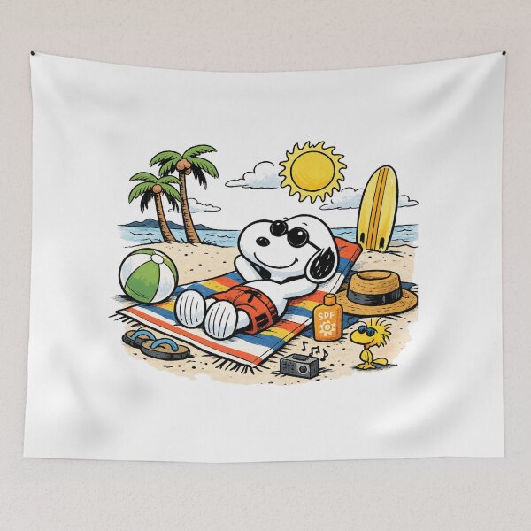 Item preview, Snoopy Beach Day designed and sold by Tidal Arts.