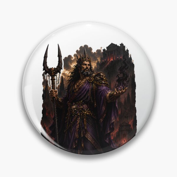 Item preview, Hades God of the Underworld  Greek Mythology King of the Dead Art designed and sold by MythwovenShop.