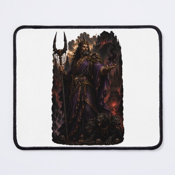 Item preview, Hades God of the Underworld  Greek Mythology King of the Dead Art designed and sold by MythwovenShop.