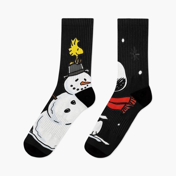 Item preview, Snoopy Woodstock Snowman Winter Holiday designed and sold by LysiTHWIP.