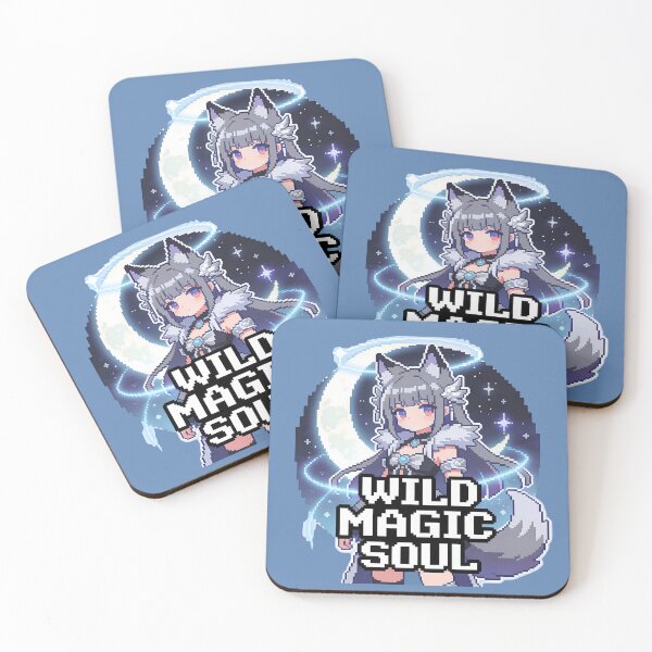 Item preview, Wild Magic Soul - Cute Pixel Art Wolf Girl designed and sold by PotionPixelArt.