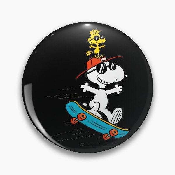 Item preview, Snoopy Woodstock Skater Peanuts designed and sold by LysiTHWIP.