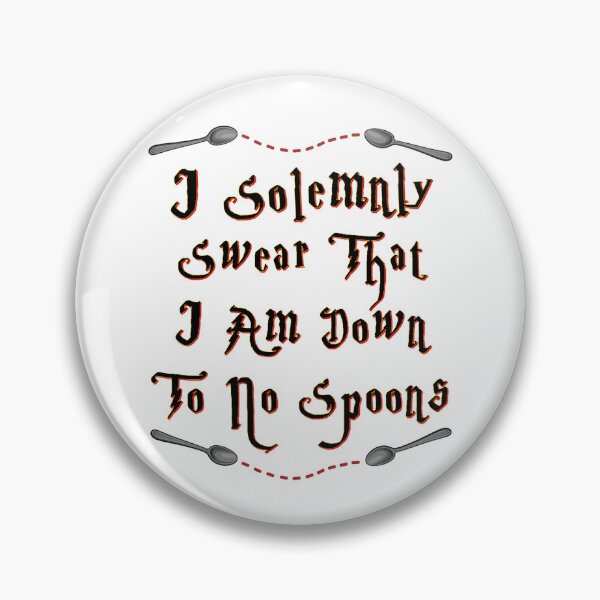 Item preview, No Spoons designed and sold by ThisNThatCrafts.