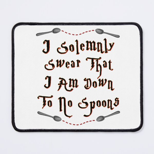 Item preview, No Spoons designed and sold by ThisNThatCrafts.