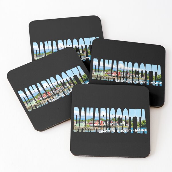 Item preview, DAMARISCOTTA Lincoln County Maine - Newcastle Lincoln County Sunny Day designed and sold by Adam Gormley.