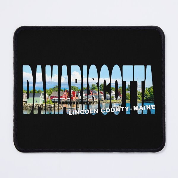 Item preview, DAMARISCOTTA Lincoln County Maine - Newcastle Lincoln County Sunny Day designed and sold by Adam Gormley.