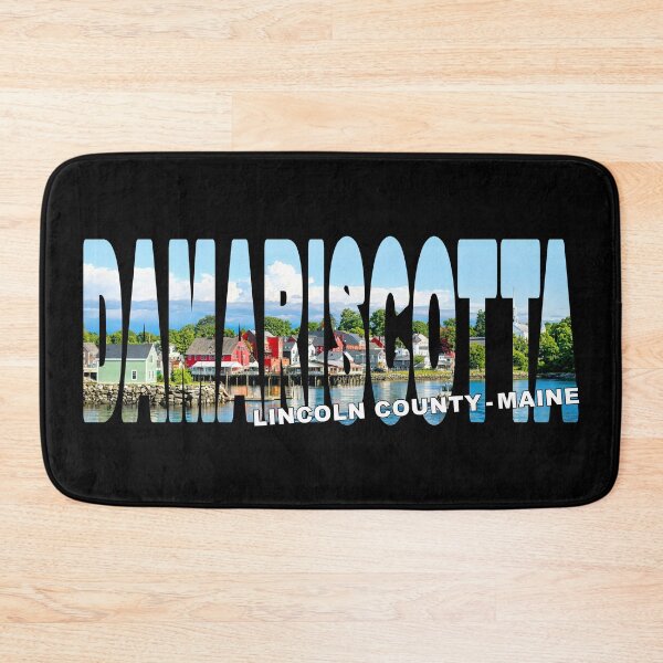 Item preview, DAMARISCOTTA Lincoln County Maine - Newcastle Lincoln County Sunny Day designed and sold by Adam Gormley.