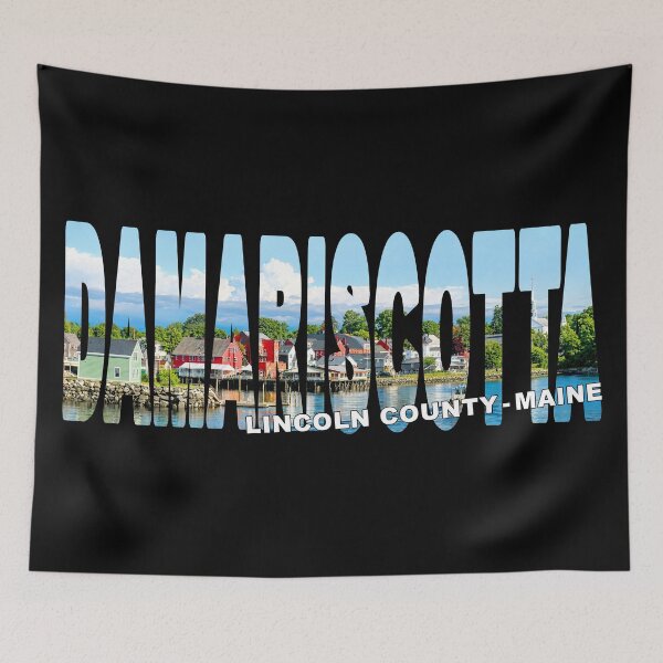 Item preview, DAMARISCOTTA Lincoln County Maine - Newcastle Lincoln County Sunny Day designed and sold by Adam Gormley.