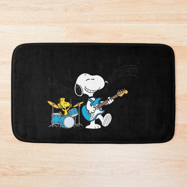 Item preview, Snoopy Guitarist Woodstock Drummer Peanuts Music Band designed and sold by LysiTHWIP.