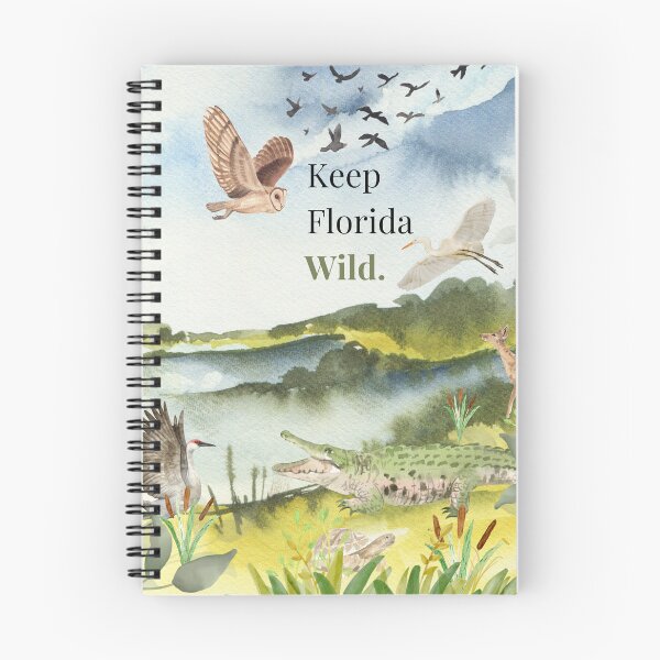 Item preview, Keep Florida Wild designed and sold by Art by Lindsay G..