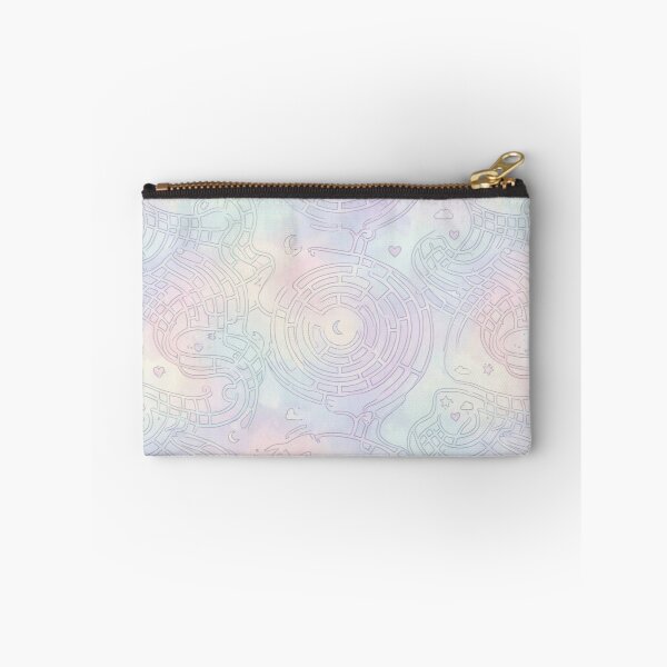 Item preview, Dreamcore Love Maze Pastel Liminal Seamless Pattern designed and sold by InnerwayStudio.
