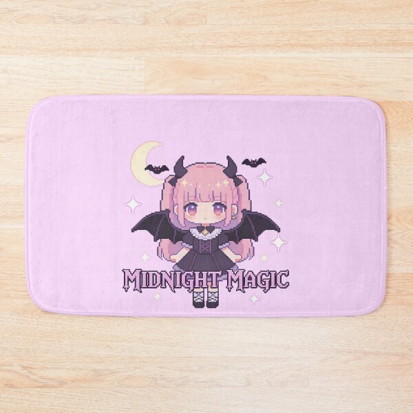 Item preview, Midnight Magic - Cute Pixel Art Pastel Goth Bat Girl designed and sold by PotionPixelArt.