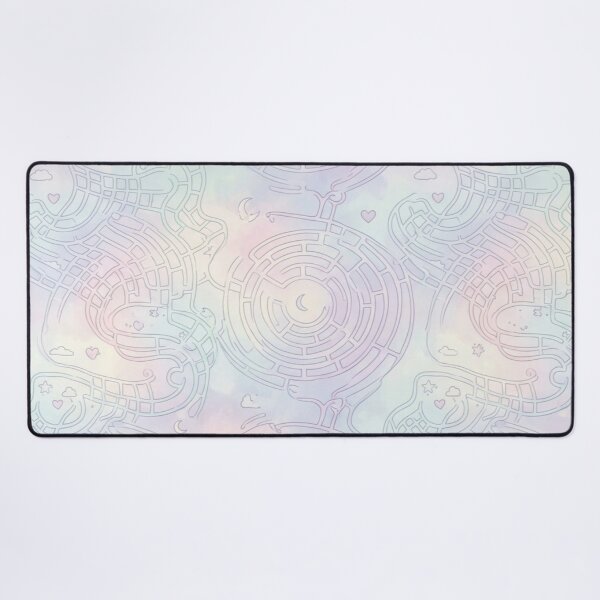 Item preview, Dreamcore Love Maze Pastel Liminal Seamless Pattern designed and sold by InnerwayStudio.