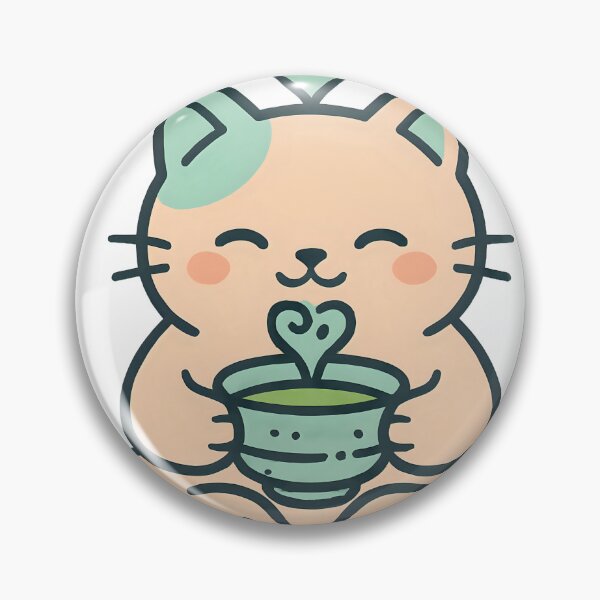 Item preview, Meowcha Matcha Cat Lover Green Tea Drinker designed and sold by MaurizioDesign.