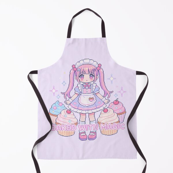 Item preview, Baked with Magic - Cute Pixel Art Maid and Cupcakes designed and sold by PotionPixelArt.