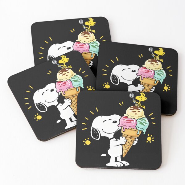 Item preview, Snoopy Woodstock Ice Cream Happy Summer Treat designed and sold by LysiTHWIP.