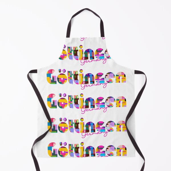 Item preview, Göttingen, Germany, Vibrant Abstract City Typography Art designed and sold by Wanderful-roads.