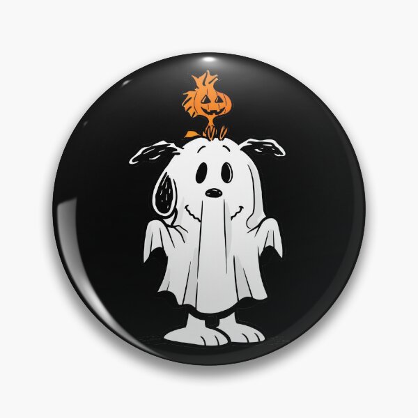 Item preview, Snoopy Ghost Woodstock Pumpkin Halloween Peanuts designed and sold by LysiTHWIP.