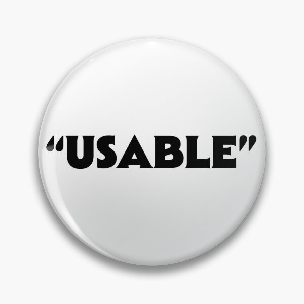 Item preview, "USABLE" (Black Font) designed and sold by DevinCoonsMerch.