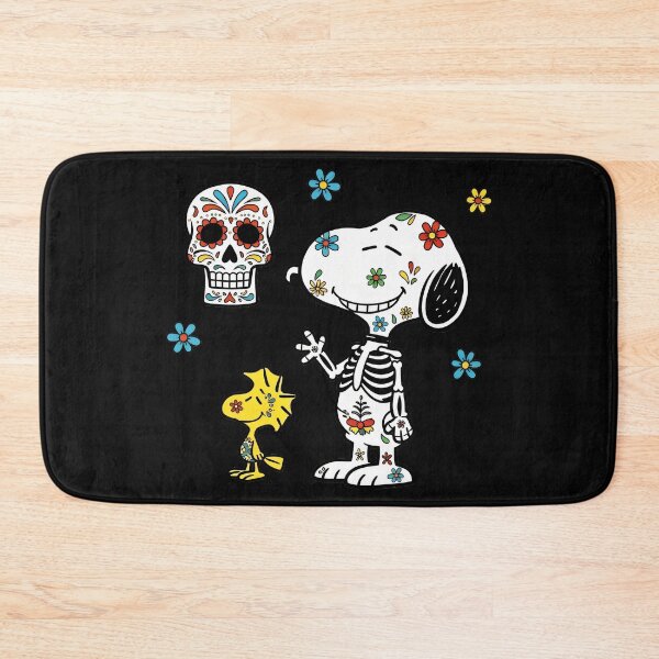 Item preview, Peanuts Snoopy Woodstock Dia De Los Muertos Sugar Skull designed and sold by LysiTHWIP.