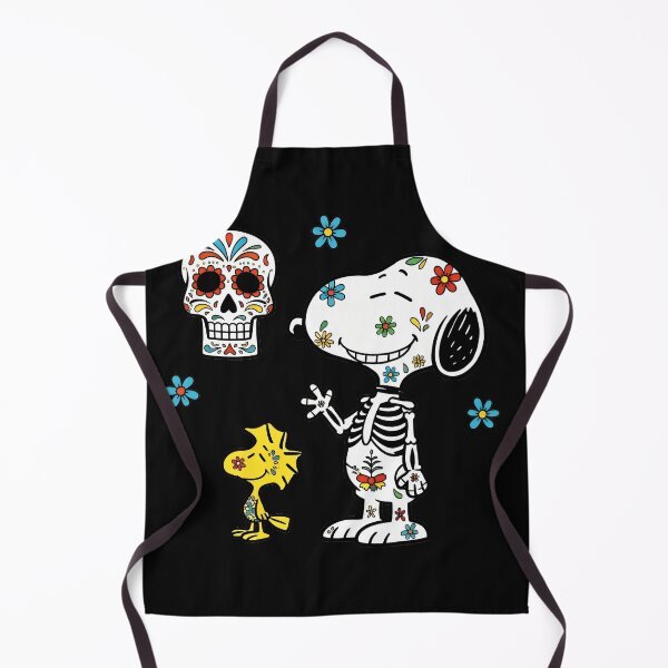 Item preview, Peanuts Snoopy Woodstock Dia De Los Muertos Sugar Skull designed and sold by LysiTHWIP.