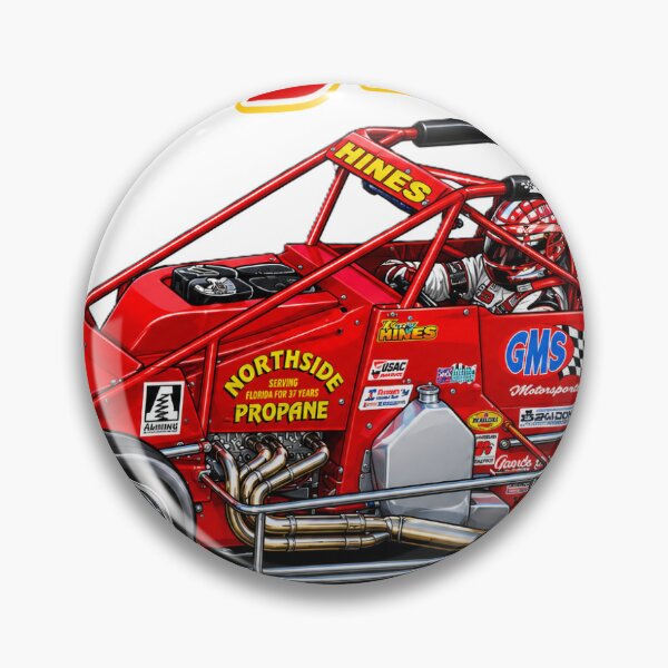 Item preview, Tracy Hines USAC CRA Sprint Midget Dirt Race Car  designed and sold by GARAGE75DESIGNS.